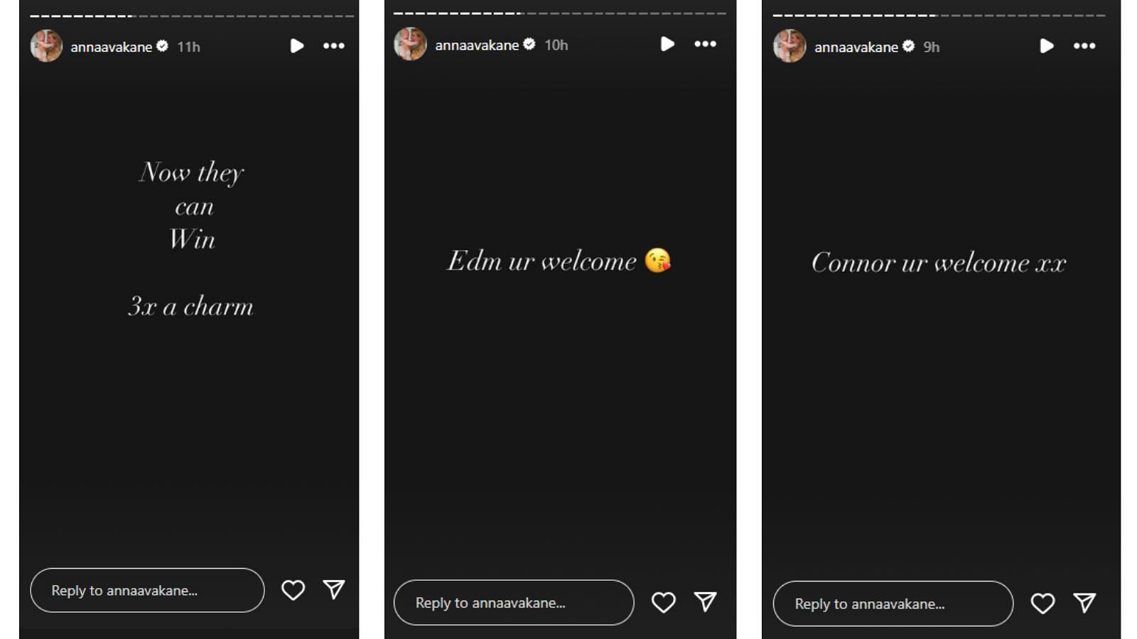 via Instagram /@annaavakane